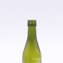 Processing Customized Green Glass Bottle, 330ml Green Glass Bottle